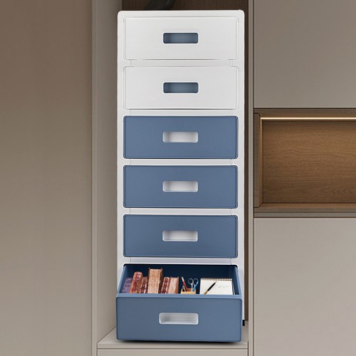 Cassettiera plastica con - cassettiera,