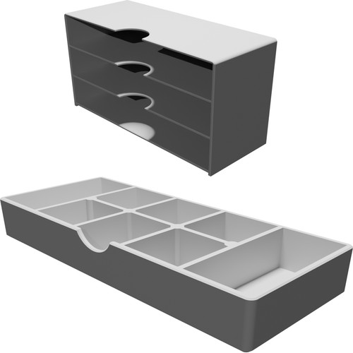 Cassettiera organizer piccola - cassettiera,